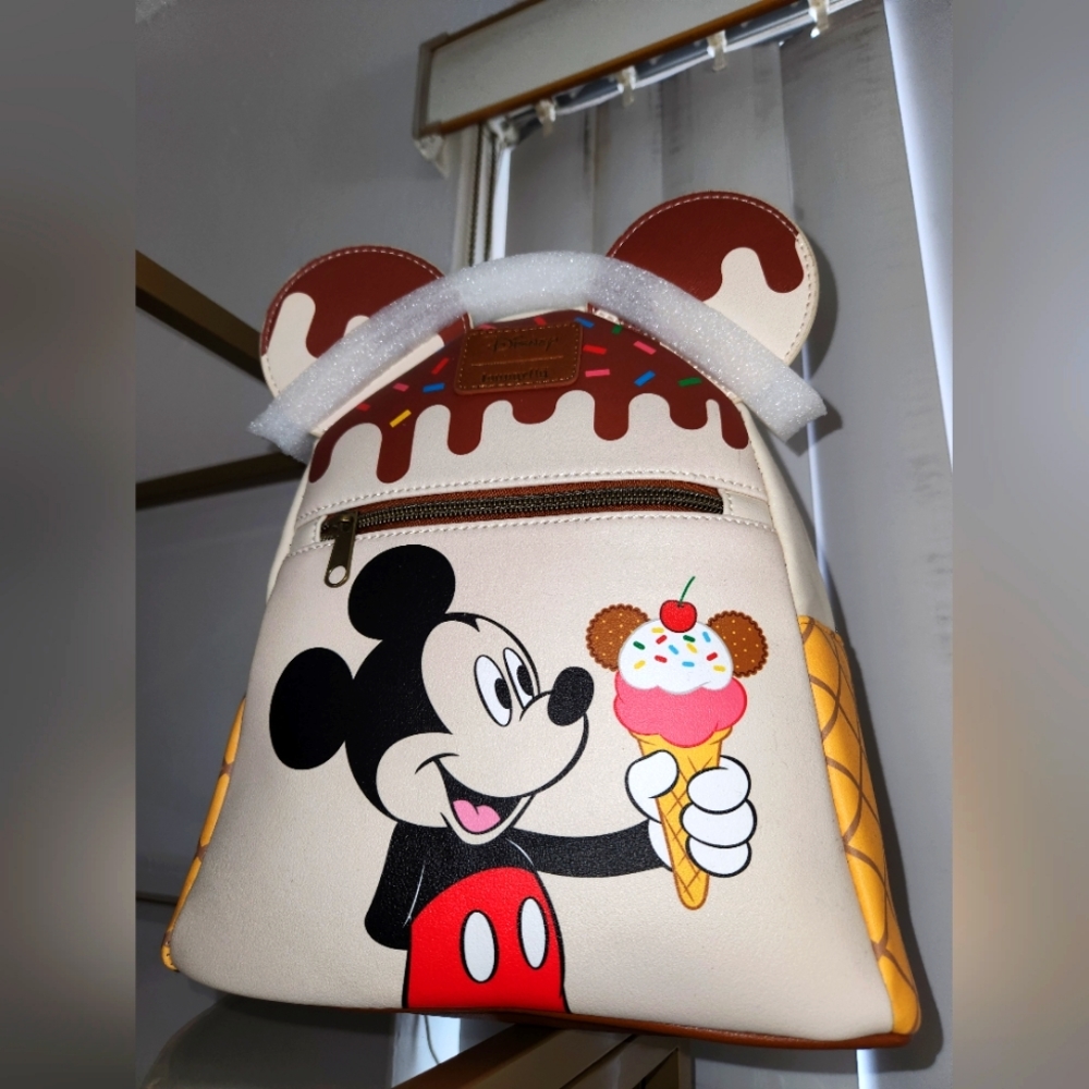 Mickey Mouse Loungefly Mini Backpack NWT